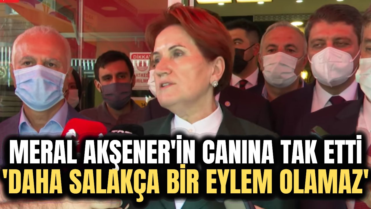 Meral Akşener "Salakça, ahmakça..." diyerek iktidara Afgan göçü konusunda ağzına geleni söyledi!