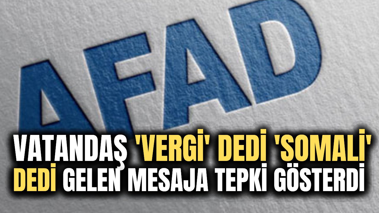 AFAD'ın attığı yardım mesajını gören vatandaşlar sosyal medyadan tepki göstermeye başladı