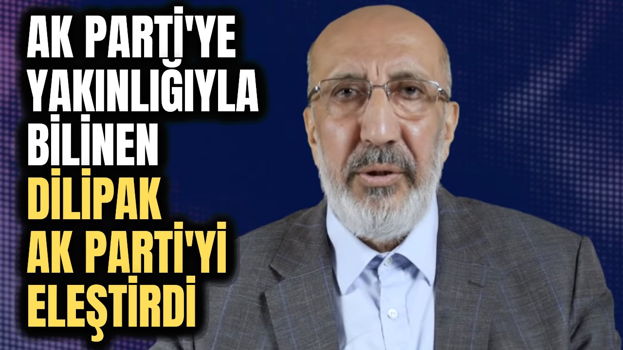 Abdurrahman Dilipak isim vermedi ama yine AK Parti'yi fena eleştirdi, "Sınıfta kaldık, sınıfta!"