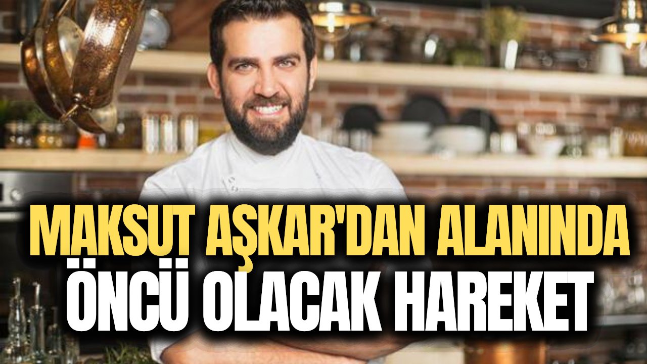Kültür elçisi Maksut Aşkar, yemeklerini NFT'ye dönüştürdü! Gastronomide bir ilk...