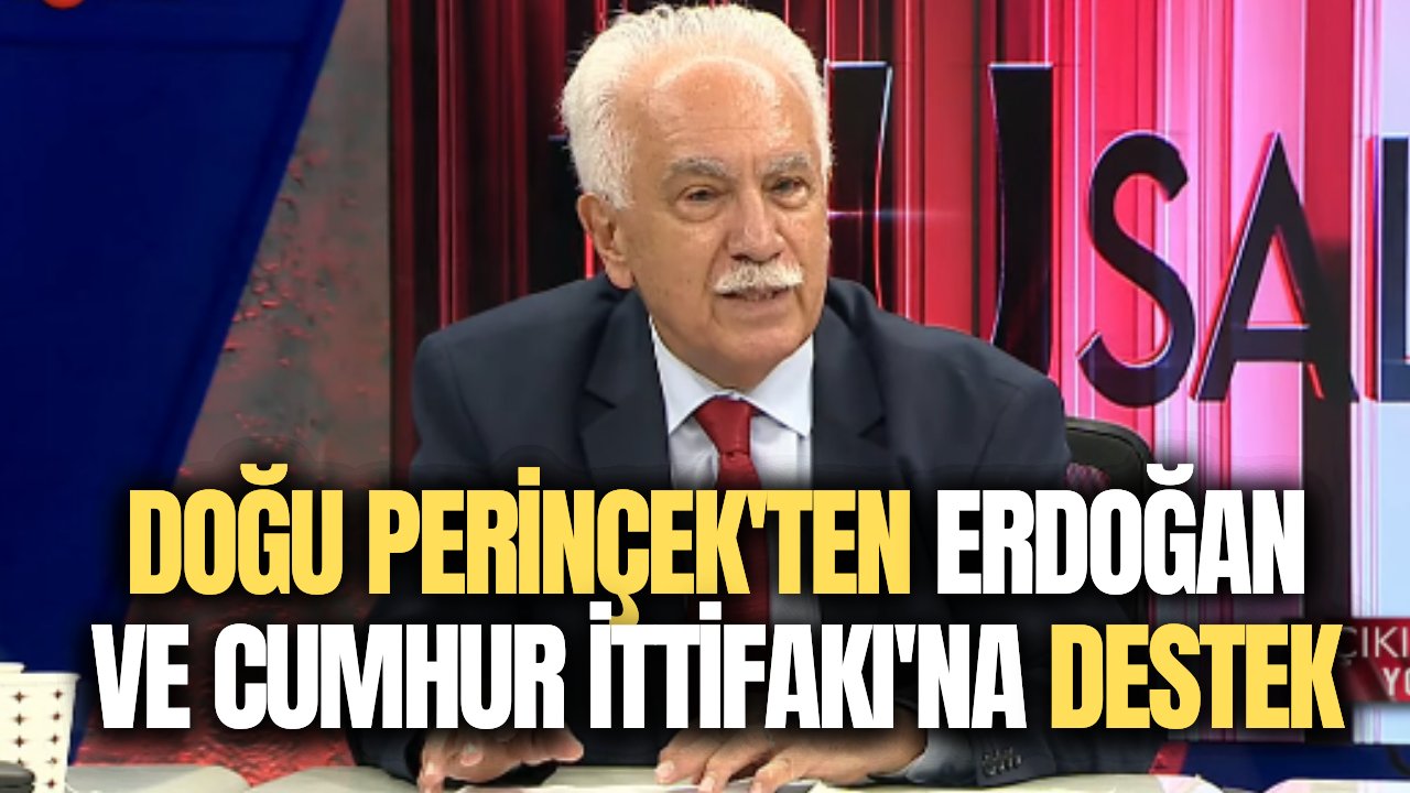 Doğu Perinçek'ten Erdoğan güzellemesi, "Erdoğan'sız bir hükümet kuramazsınız"