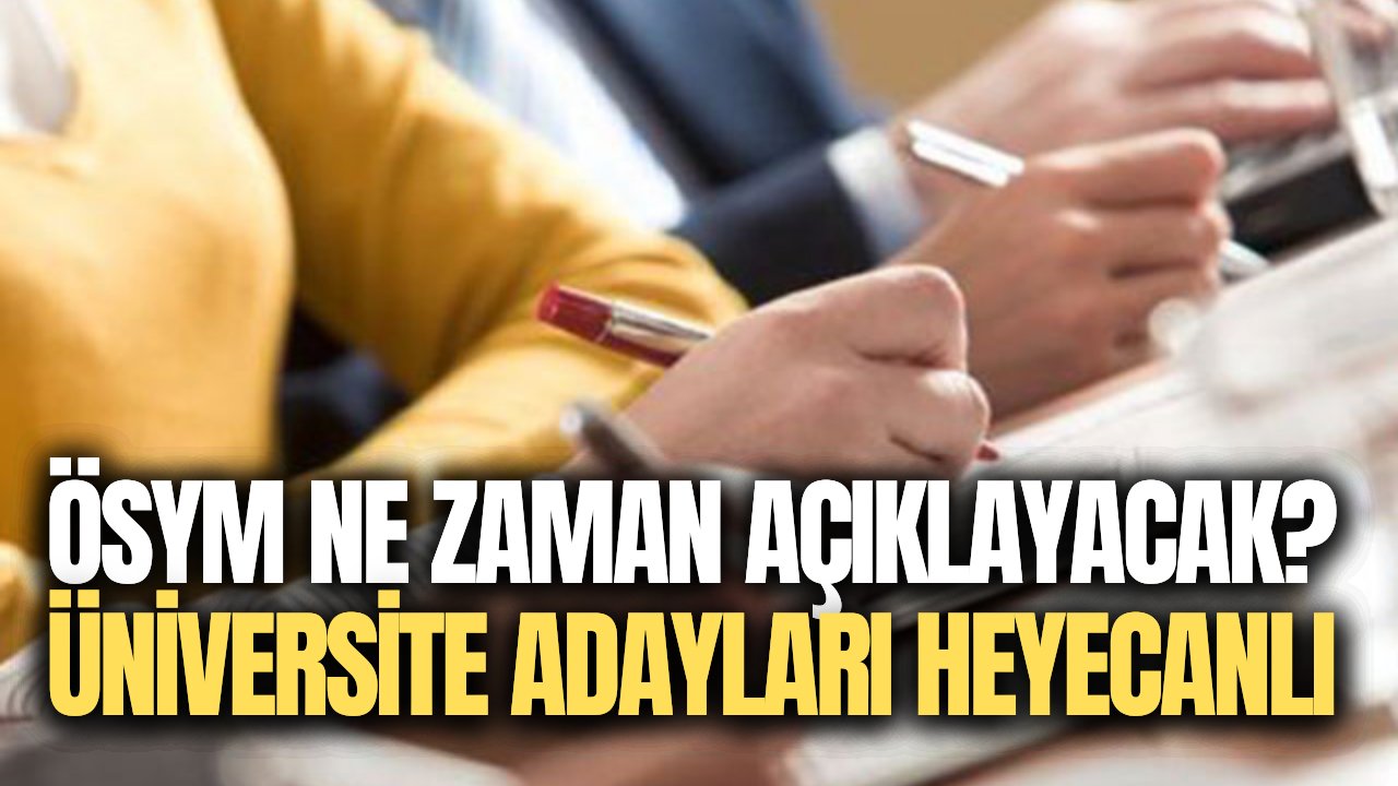 Adaylar büyük bir heyecanla bekliyor! 2021 YKS tercih sonuçları açıklandı mı?