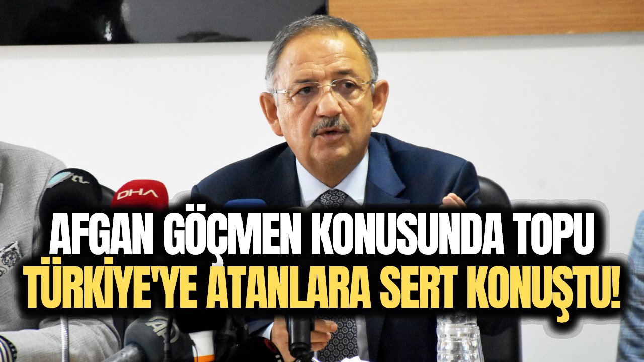 AK Partili Mehmet Özhaseki Türkiye'yi göçmen merkezi yapmak isteyenlere resti çekti!