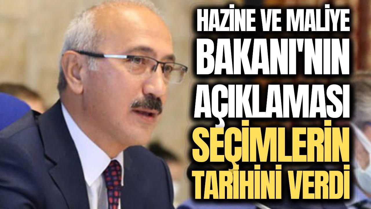 Lütfi Elvan'ın açıklaması erken seçim olup olmayacağını gösterdi!