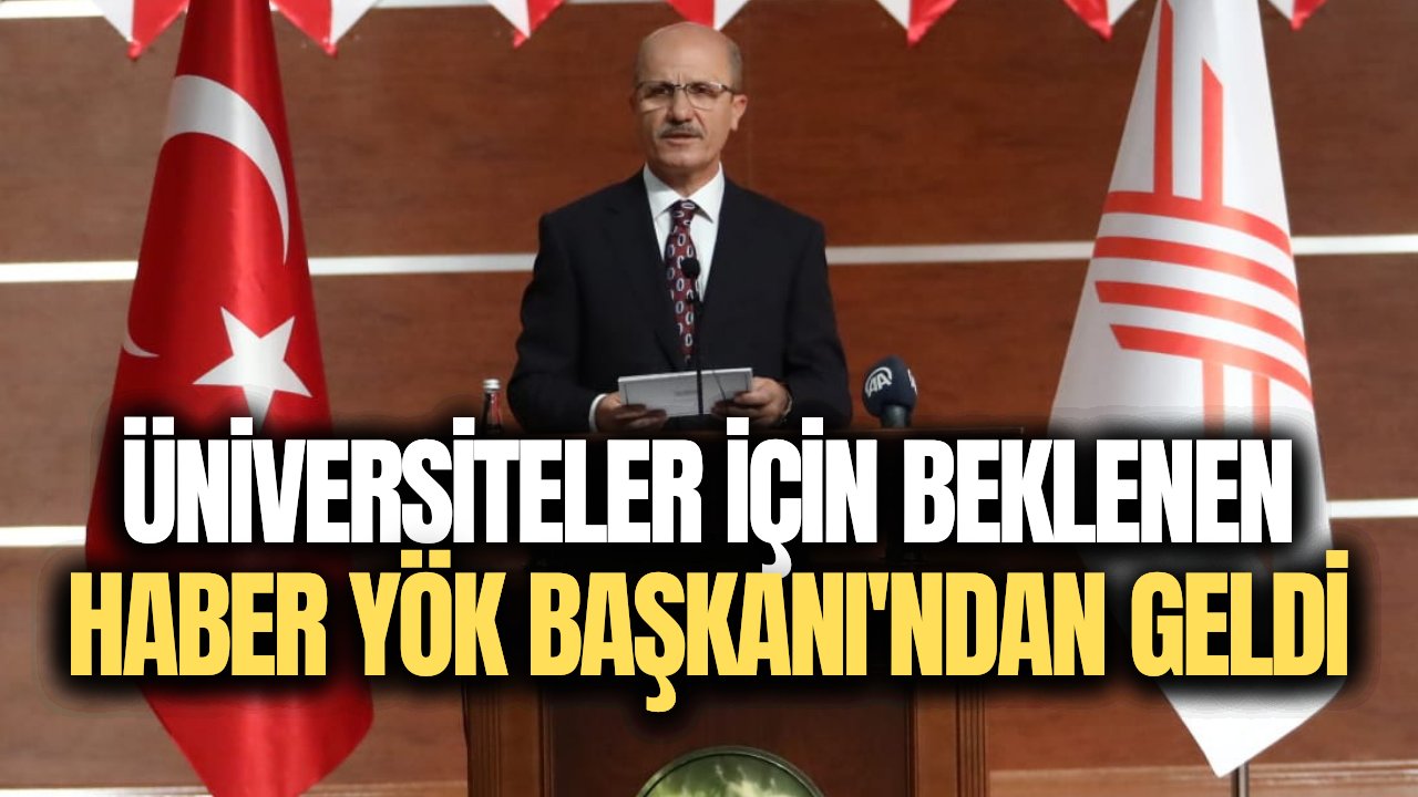 YÖK Başkanı Erol Özvar'dan üniversiteler için yüz yüze eğitim açıklaması geldi!