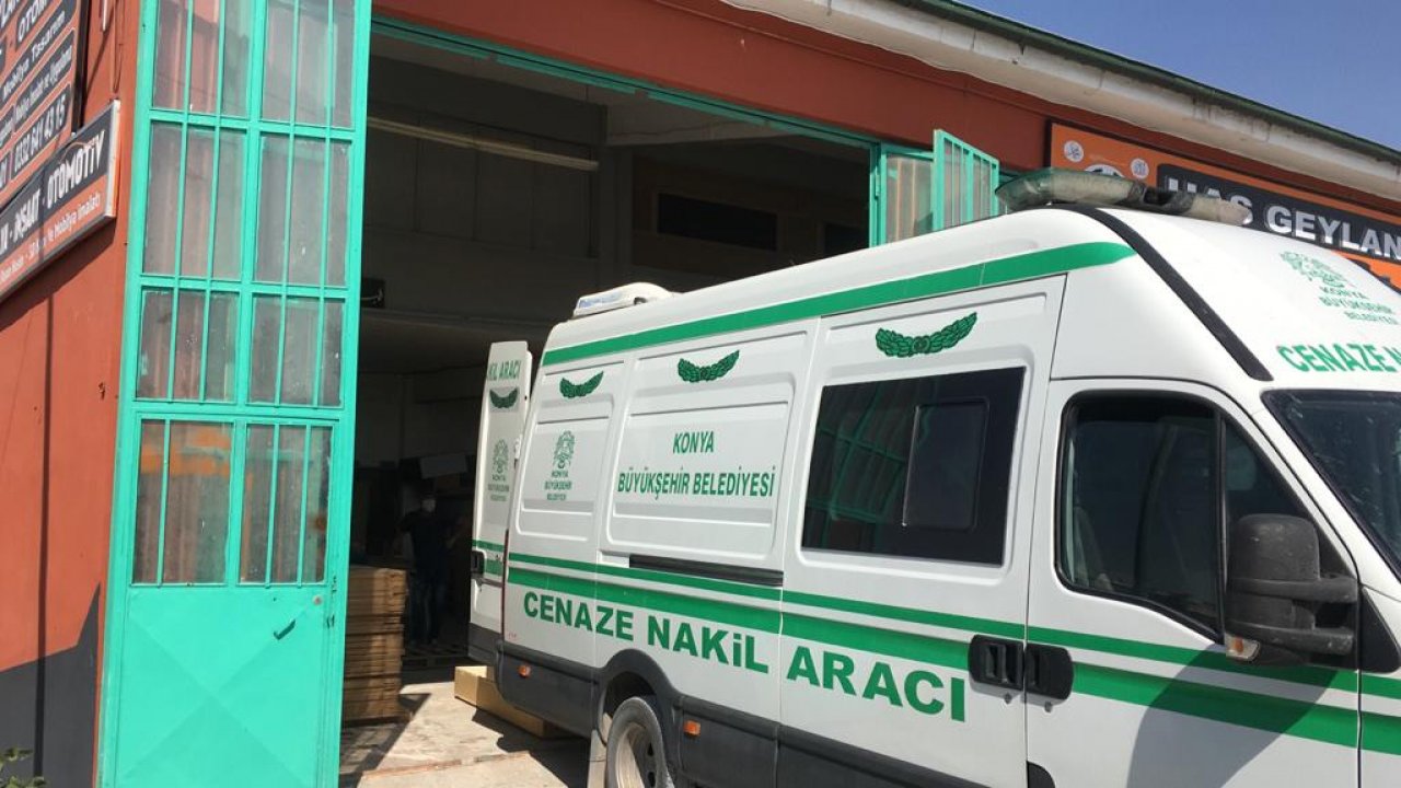 Konya'da bir garip ölüm