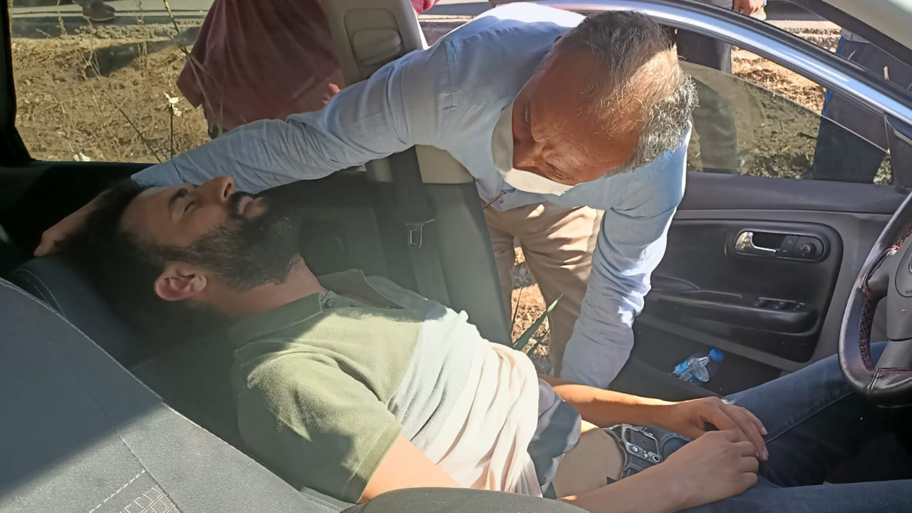 Kazazedeye ilk müdahale belediye başkanından geldi