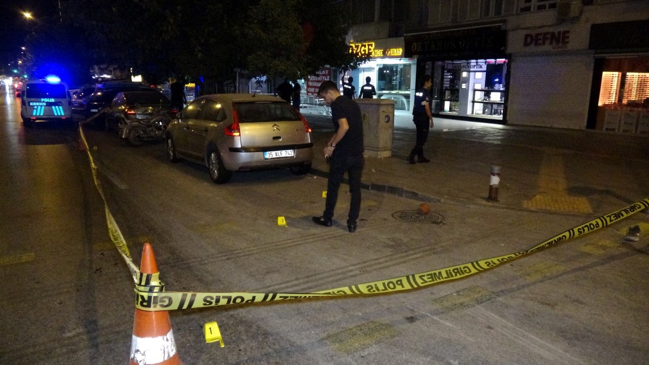 İzmir'de alacak kavgası tartışmayla başladı ama silahlı çatışmaya dönünce olanlar oldu!