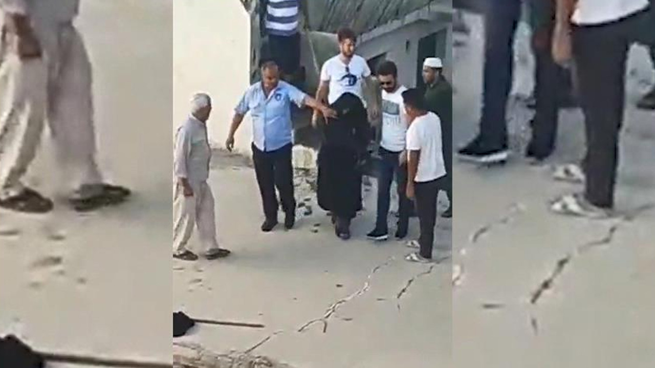 Çarşaf giyip eve giren Suriyeli erkek hırsız bakın ne yaptı?