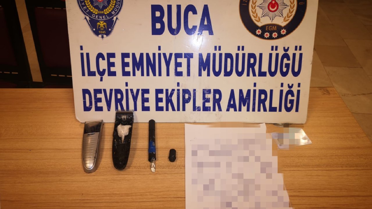 Polisin şüphelendiği kişinin üzerinden çıkan kalem ve tıraş makinesinin içinden çıkan herkesi şok etti