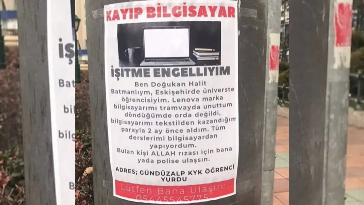 Bilgisayarını kaybeden işitme engelli genci sevindiren sürpriz