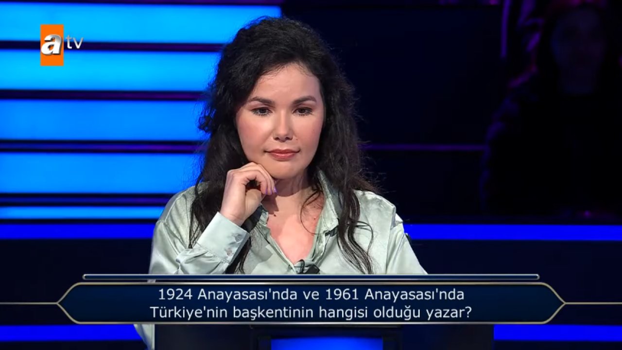 Kim Milyoner Olmak İster'de Tıp öğrencisi şok etti: Türkiye'nin başkentini bilemedi