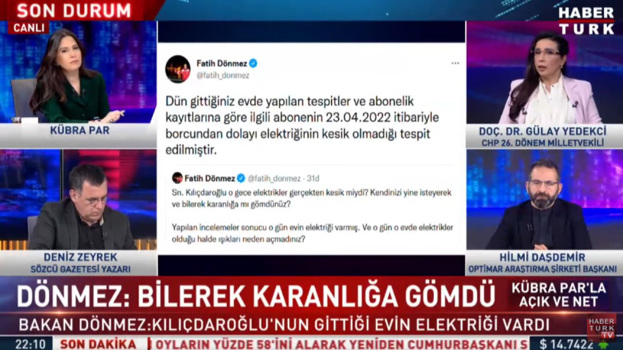 Habertürk'te büyük tartışma: "Hanımefendi gibi davranın"