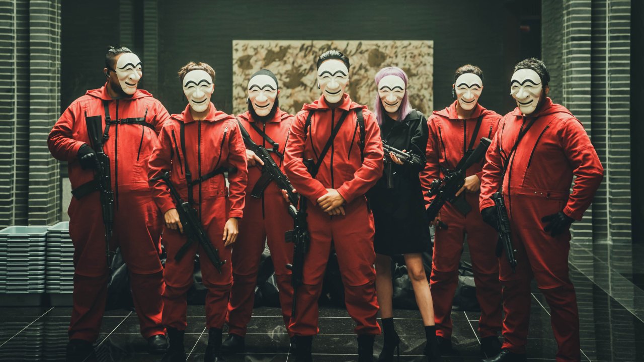 La Casa De Papel'in Kore versiyonundan paylaşımlar geldi!