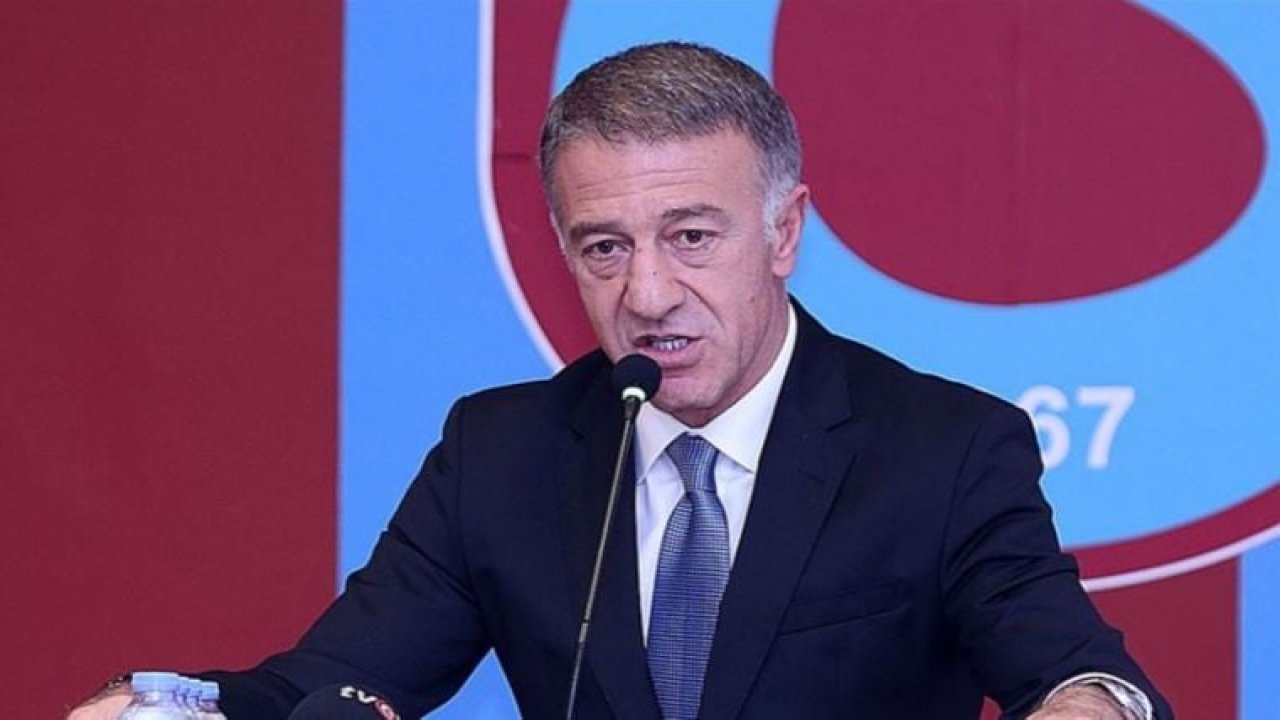 Trabzonspor Başkanı Ahmet Ağaoğlu istifa ettiğini açıkladı