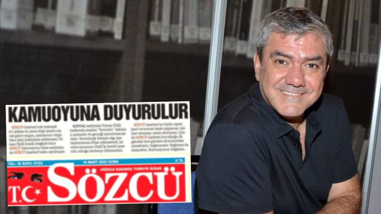 Sözcü'den Yılmaz Özdil açıklaması