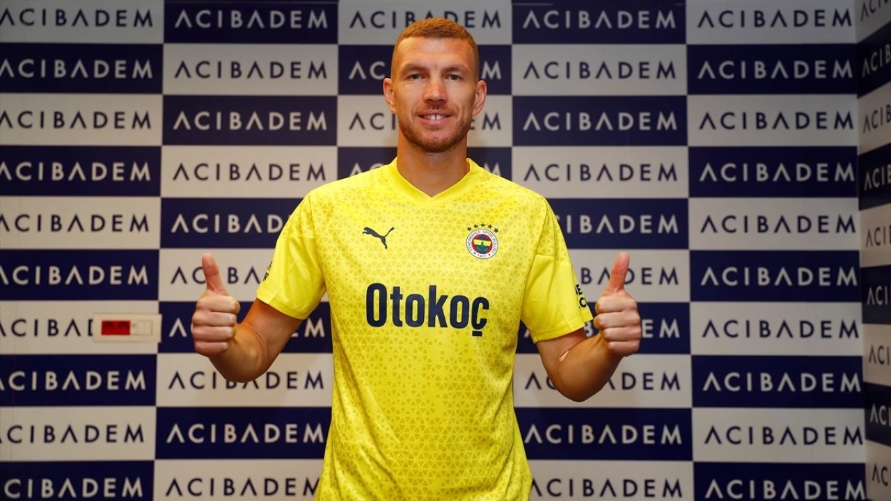 Fenerbahçeli Edin Dzeko: Türkiye’nin en büyük kulübündeyim
