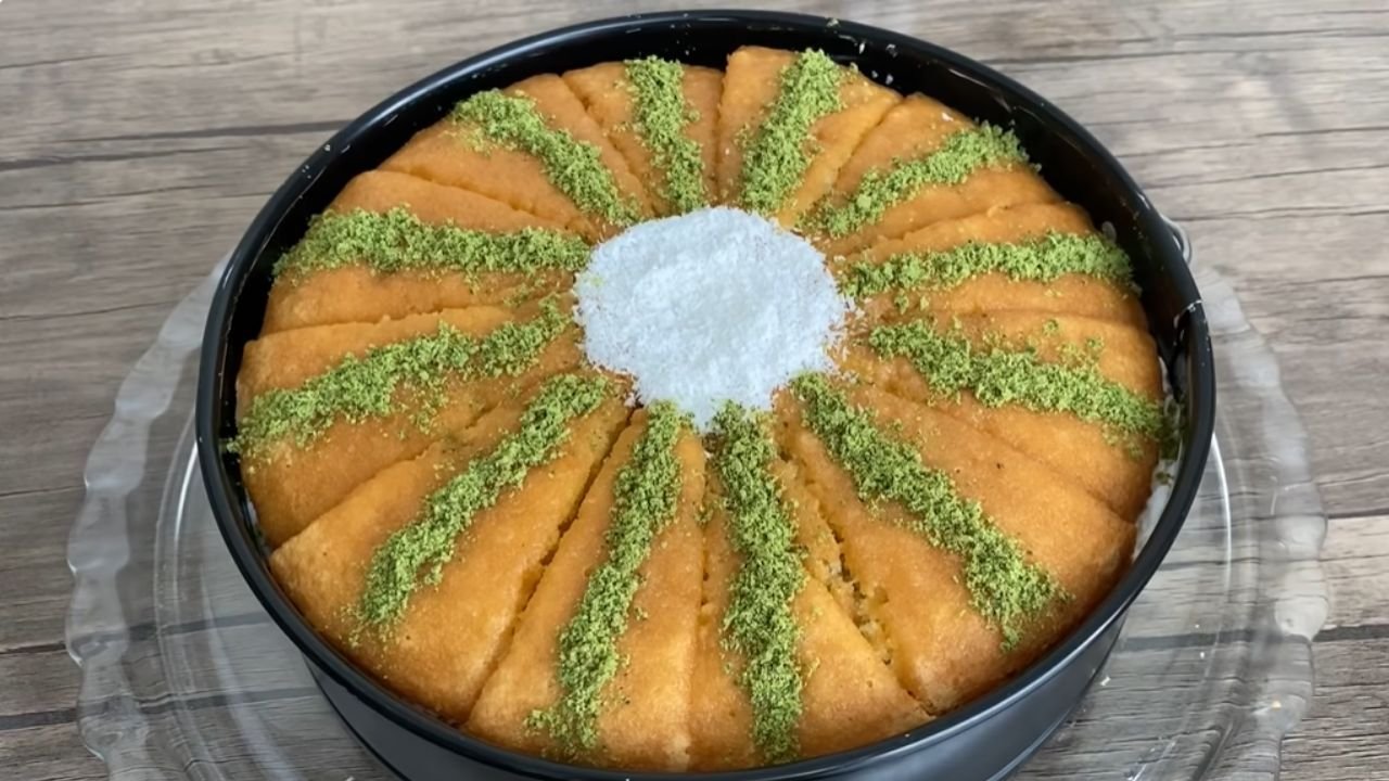 Damağınızda izi kalacak! Lezzetli padişah tatlısı