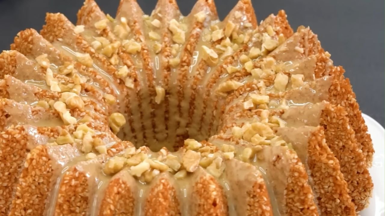 Tadı kıvamı en iyisi! Susamlı tahinli kek tarifi