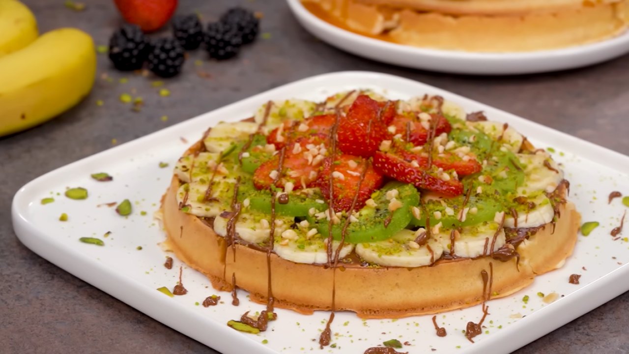 Bu tarifi deneyen hayran kalacak! Ev yapımı waffle tarifi