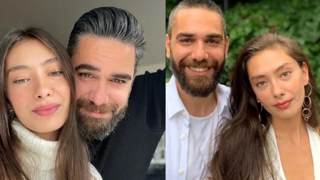 Neslihan Atagül ve Kadir Doğulu, oğulları Aziz ile ilk aile fotoğrafını paylaştı