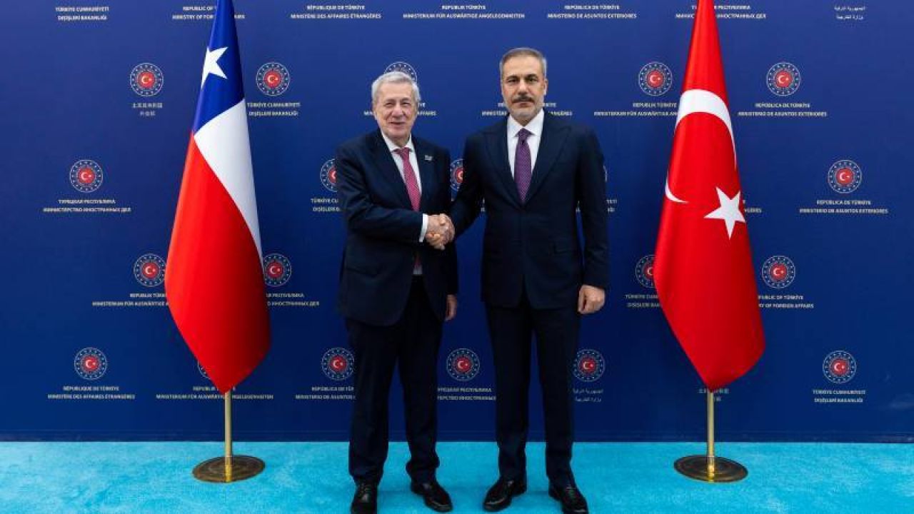 Bakan Fidan, Şili'li Mevkidaşı Klaveren ile Görüştü