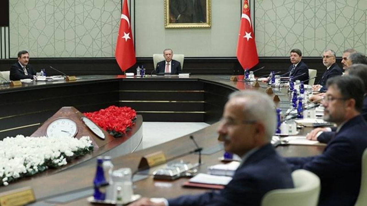 Erdoğan başkanlığında kabine yarın toplanacak: işte gündemdeki konular