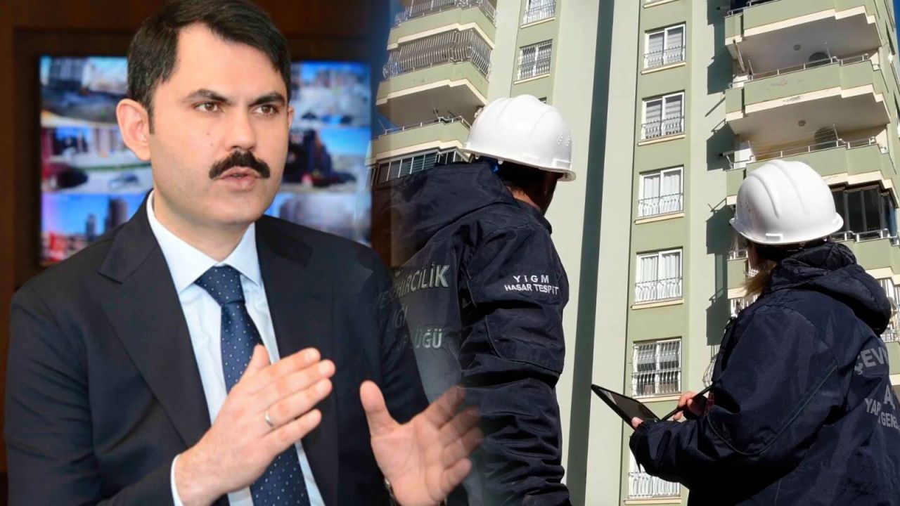 Bakan Kurum'dan İstanbul Depremi Açıklaması: İncelenen Binaların 1025'i Az Hasarlı
