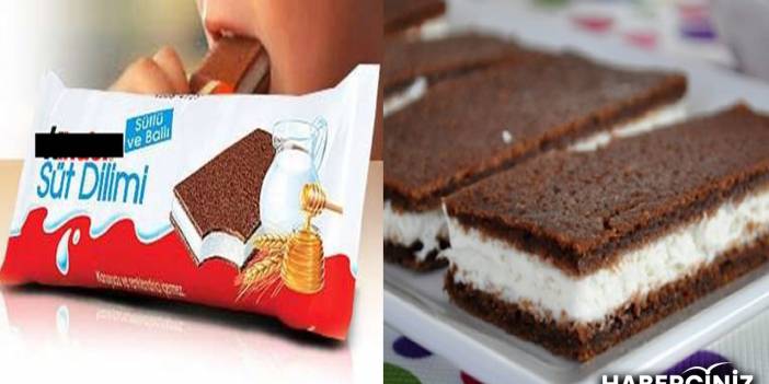 Marketlerden alınanı aratmayan süt dilimi tarifi, çocuklar bu lezzete bayılıyor!