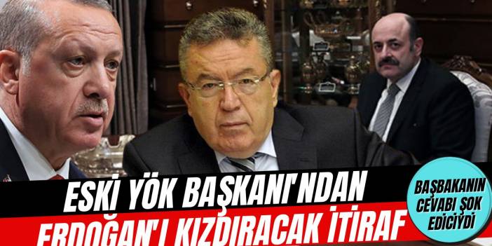 YÖK eski başkanından şok edici itiraf, "Liyakat değil sadakat"