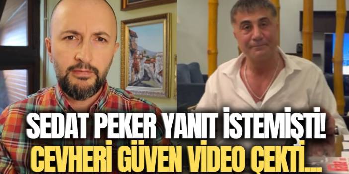 FETÖ firarisi Cevheri Güven'den Sedat Peker'e videolu yanıt!