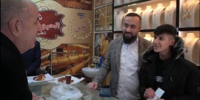 Ümit Özdağ Suriyeli kuyumcunun dükkanına girip kimlik istedi: Bunlardan 900 bin tane daha var
