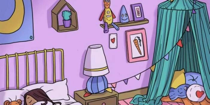 Şahin misin hemen test et! Resimdeki diş perisini 10 saniyede bulabilir misin?