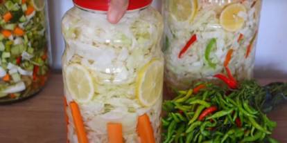 Turşu yaparken turşunun erimemesi ve köpüklenmemesi için uygulanması gereken yöntem!