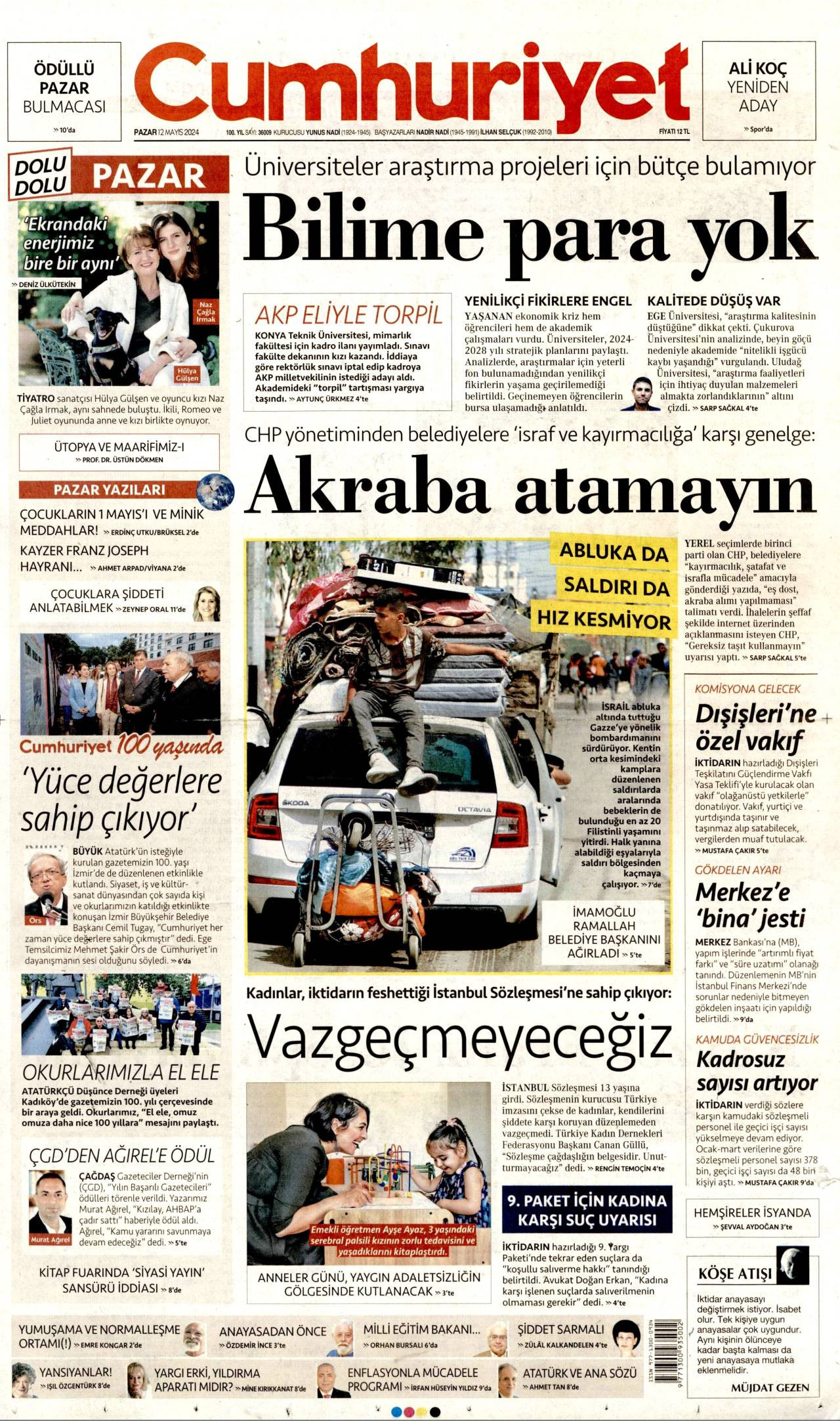  cumhuriyet Gazetesi