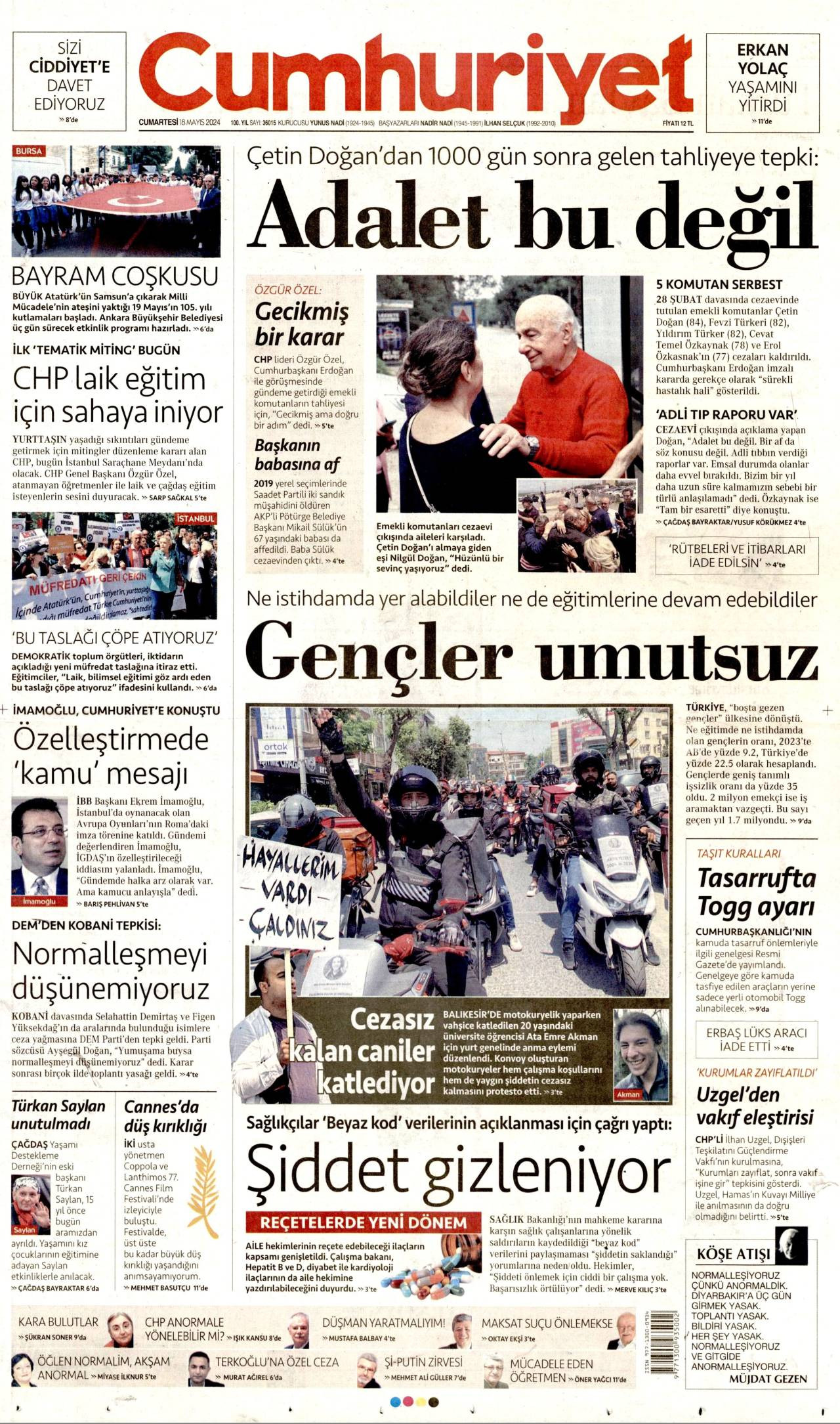 Cumhuriyet Газета