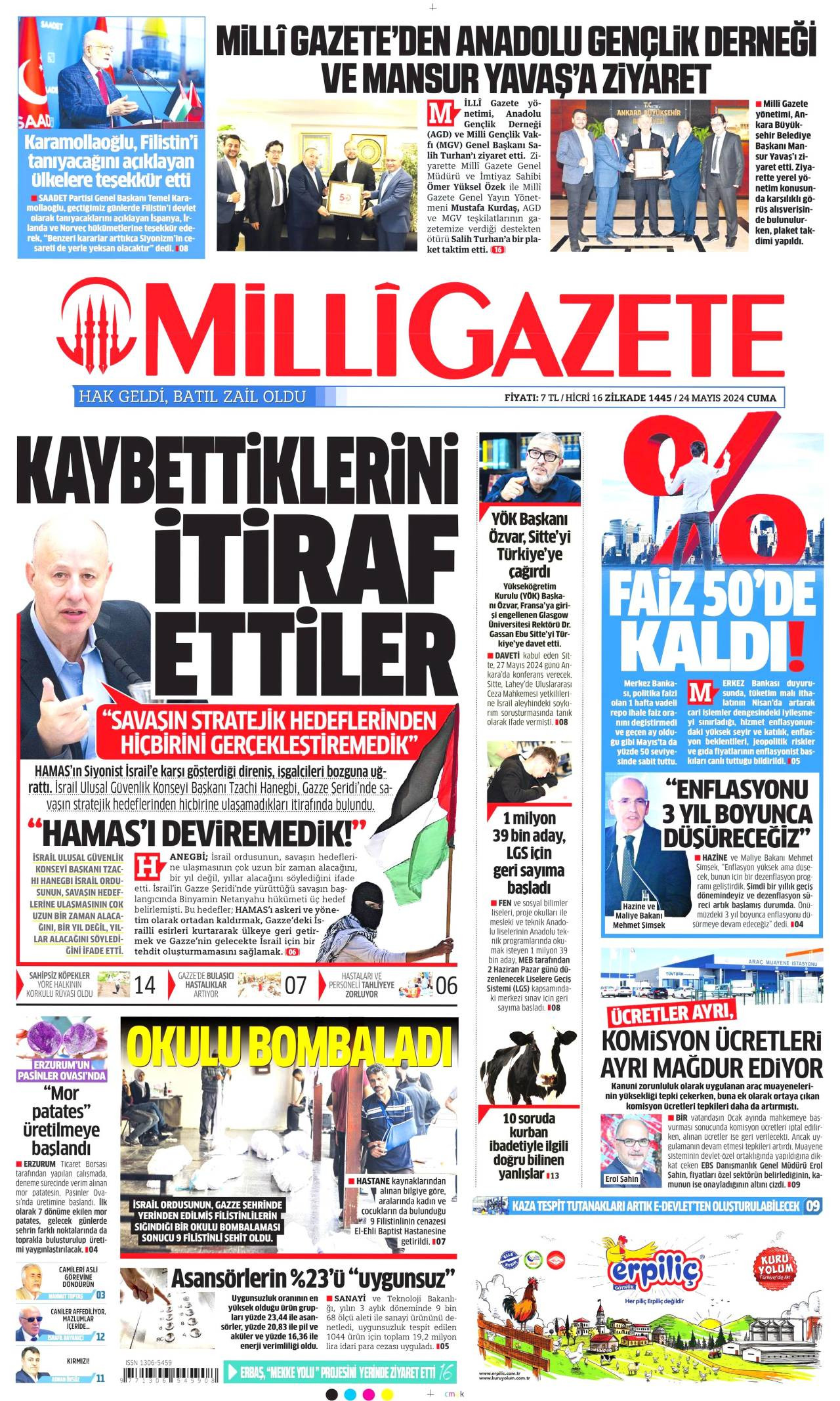 Milli Gazete Газета