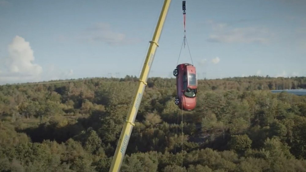 Volvo güvenlik testi