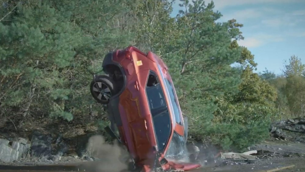 Volvo güvenlik testi