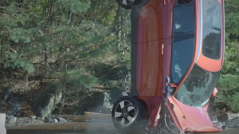 Volvo güvenlik testi