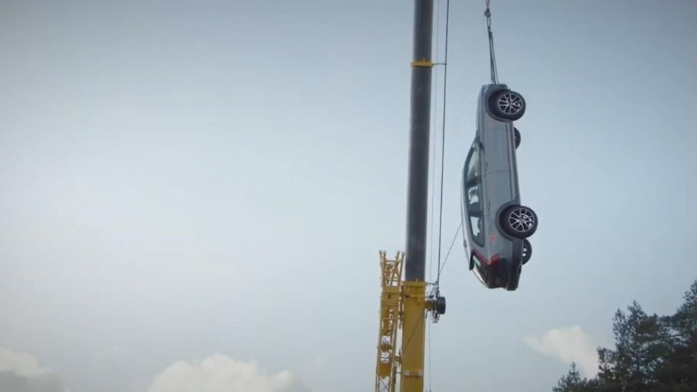 Volvo güvenlik testi