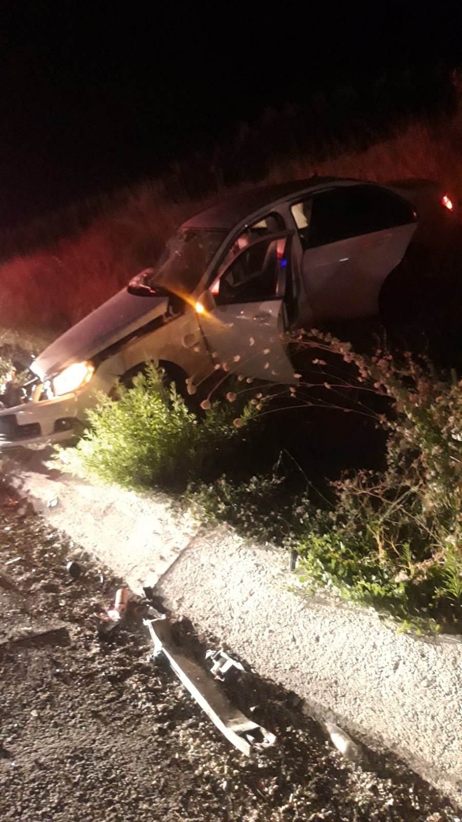 Manisa'da hurdaya dönün otomobilde bulunan 1 kişi öldü, 3 kişi yaralandı