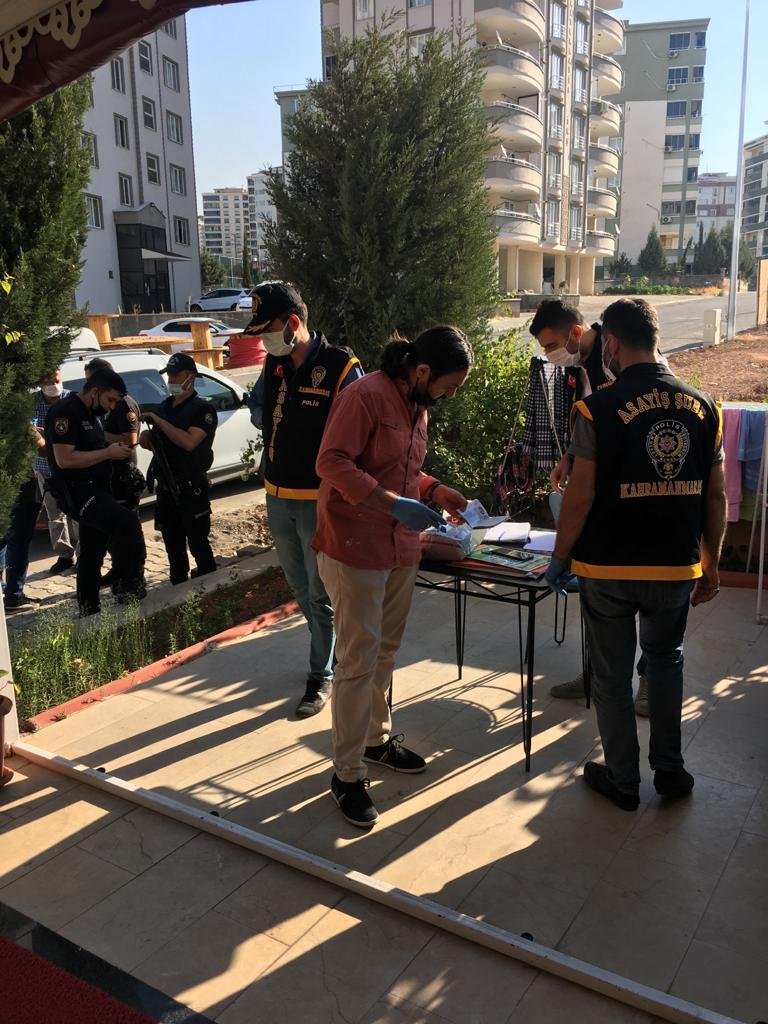 Kahramanmaraş'ta fuhuş operasyonu yapıldı! Veresiye defteri bulundu