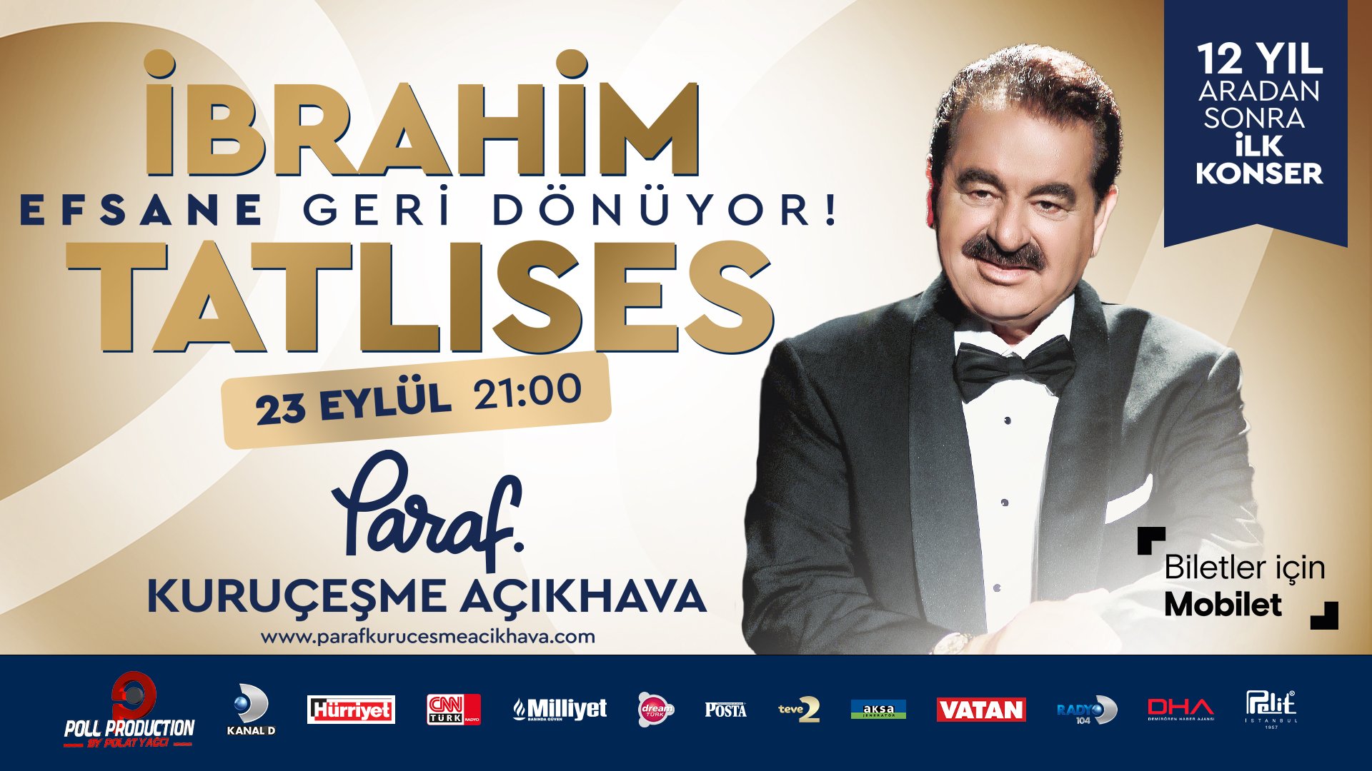 İmparator lakaplı İbrahim Tatlıses, 12 sene sonra geri dönüyor!